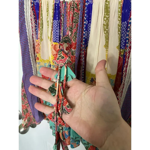 Anthropologie Bhanuni by Jyoti Peasant Print Top - Picture 8 of 11